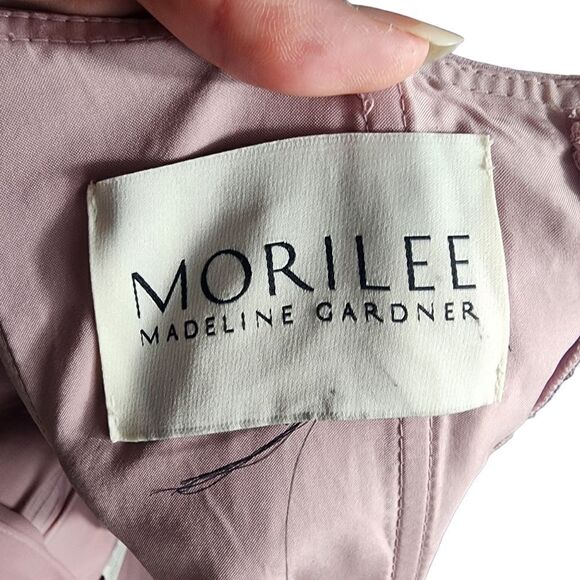 Morilee by Madeline Gardner in EGGPLANT bridesmaids dress - Picture 7 of 8